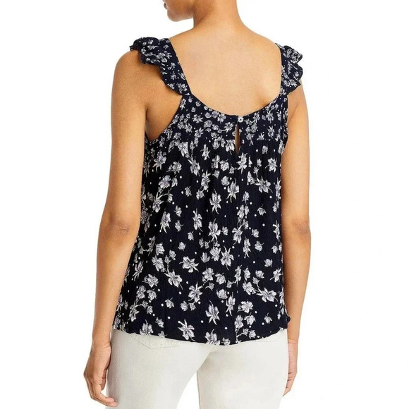 Bila NWT’s Women’s Floral print ruffle tank. Size large - Picture 4 of 8